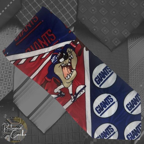 Looney Tunes New York Giants Tie - Picture 1 of 8